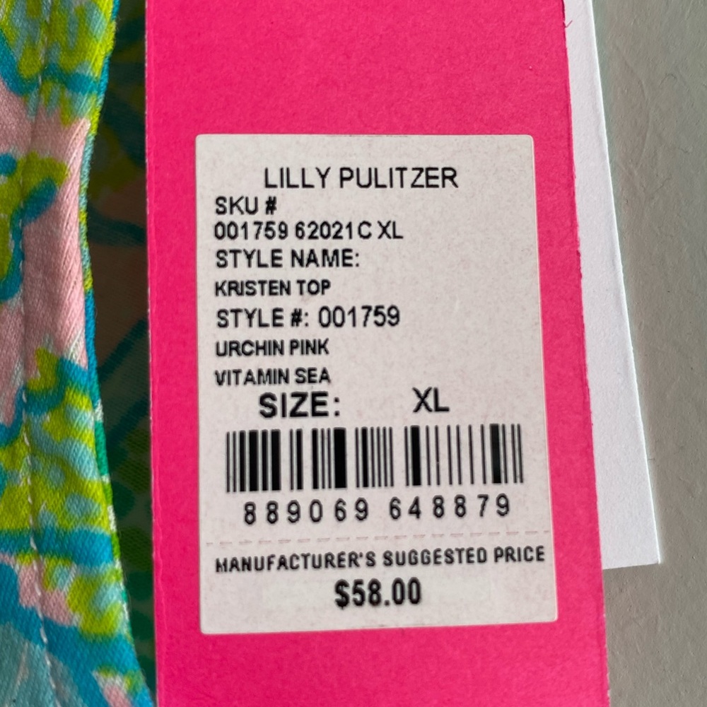 NWT Lilly Pulitzer Kristen Top